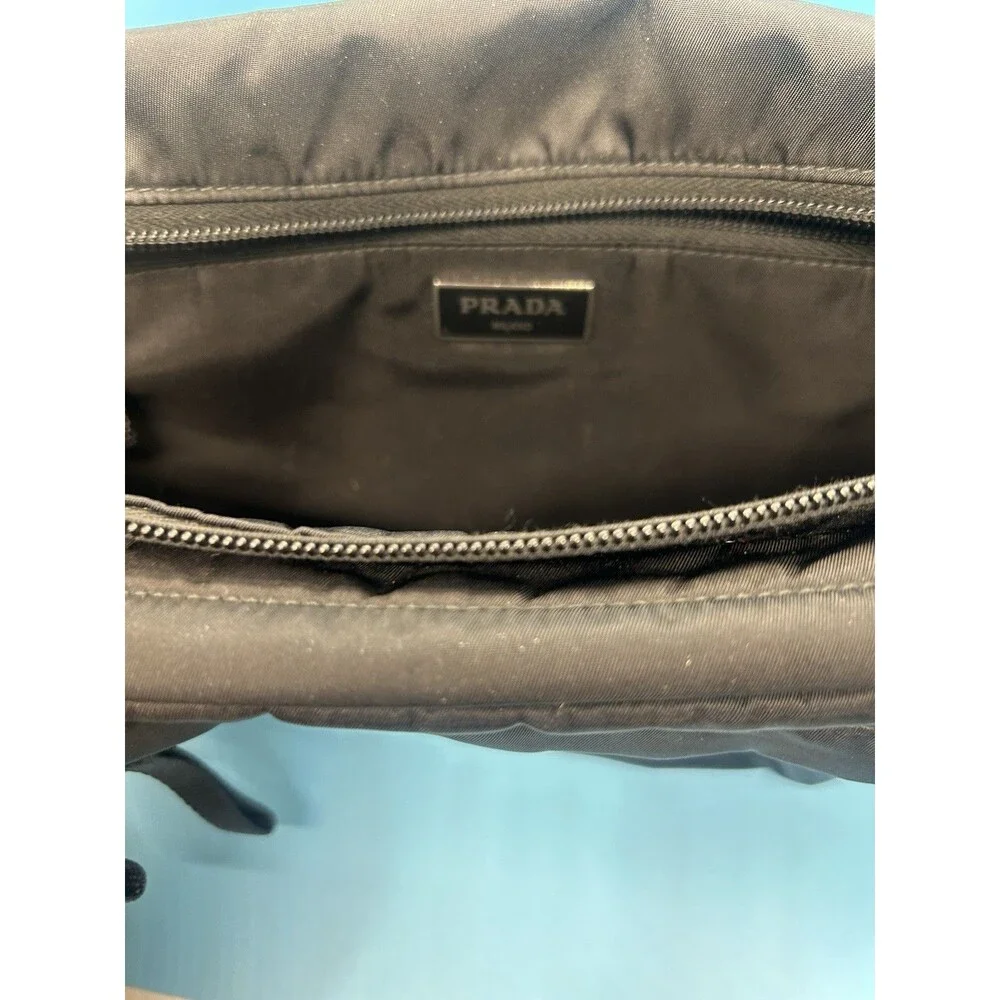 Prada marsupio tessuto